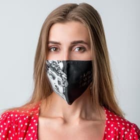 Маска тканевая с регулирующимися завязками «Давид»