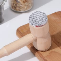 Молоток для мяса, дерево, металл, 30.5×9.5×4.5 см
