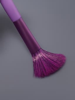 Набор кистей для макияжа COLOR POWER, 6 шт., фиолетовый