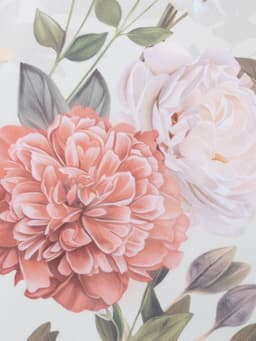 Шторы для кухни с подхватами «Этель. Цветущий сад» 145×180 см, комплект - 2 шт.