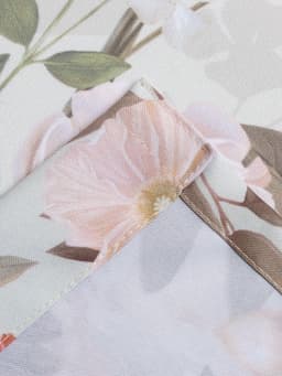 Шторы для кухни с подхватами «Этель. Цветущий сад» 145×180 см, комплект - 2 шт.