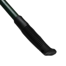 Движок для уборки снега, оцинкованный ковш 43×75 см, металлическая планка, на колёсах, металлический черенок, с ручкой