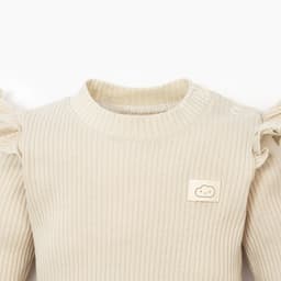 Костюм для девочки (джемпер, легинсы) «Крошка Я» BASIC LINE, цвет молочный, рост 62-68 см