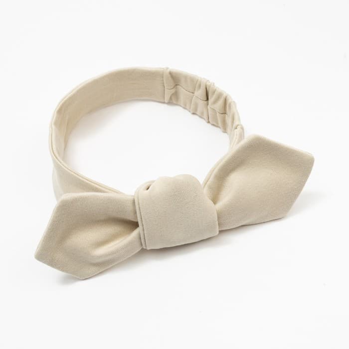 Комплект для девочки (платье, повязка) «Крошка Я» BASIC LINE, рост 62-68 см, молочное