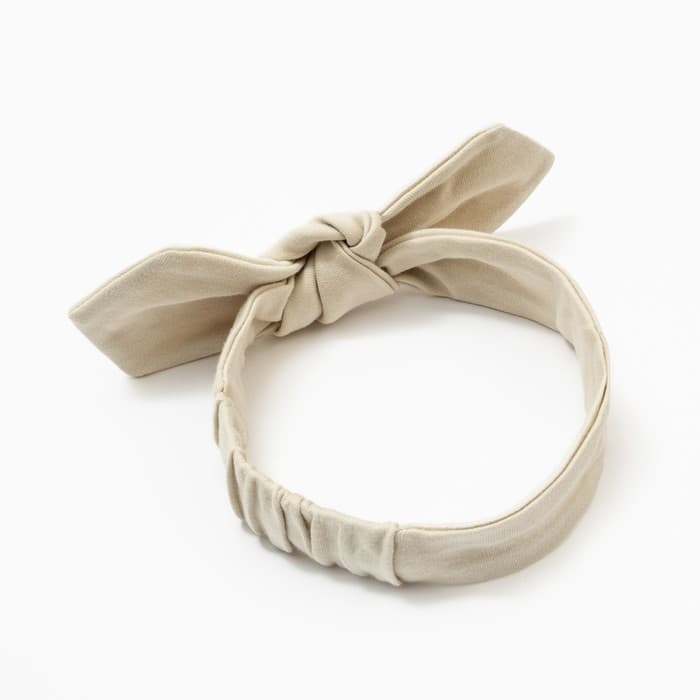 Комплект для девочки (платье, повязка) «Крошка Я» BASIC LINE, рост 68-74 см, молочное