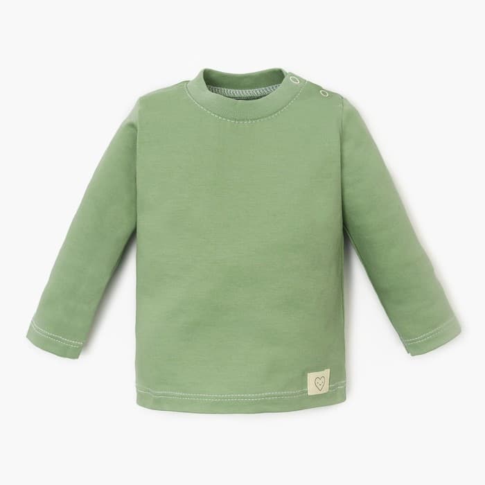 Лонгслив «Крошка Я» BASIC LINE, рост 68-74 см, зелёный
