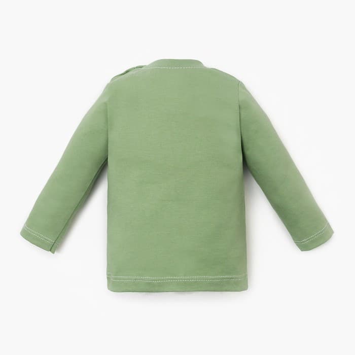 Лонгслив «Крошка Я» BASIC LINE, рост 68-74 см, зелёный