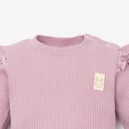 Костюм для девочки (джемпер, легинсы) «Крошка Я» BASIC LINE, розовый, рост 62-68 см