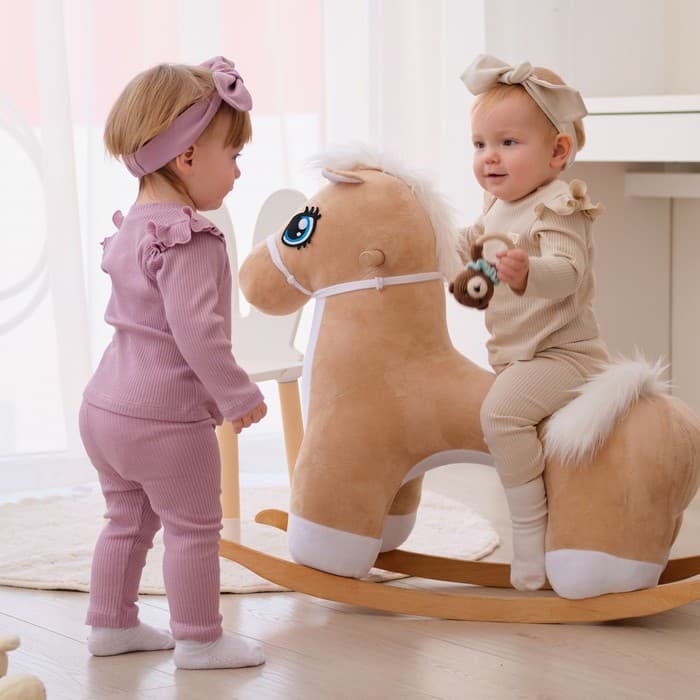 Костюм для девочки (джемпер, легинсы) «Крошка Я» BASIC LINE, розовый, рост 62-68 см