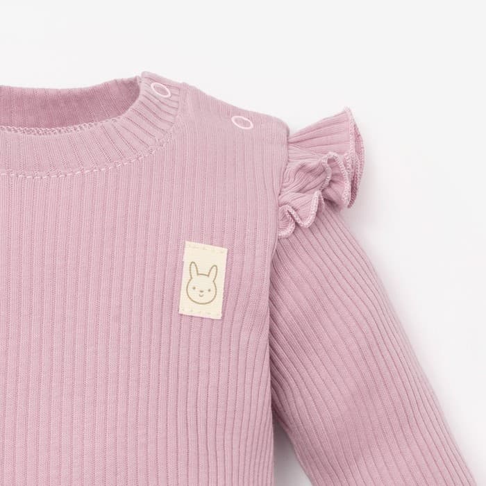 Костюм для девочки (джемпер, легинсы) «Крошка Я» BASIC LINE, розовый, рост 62-68 см