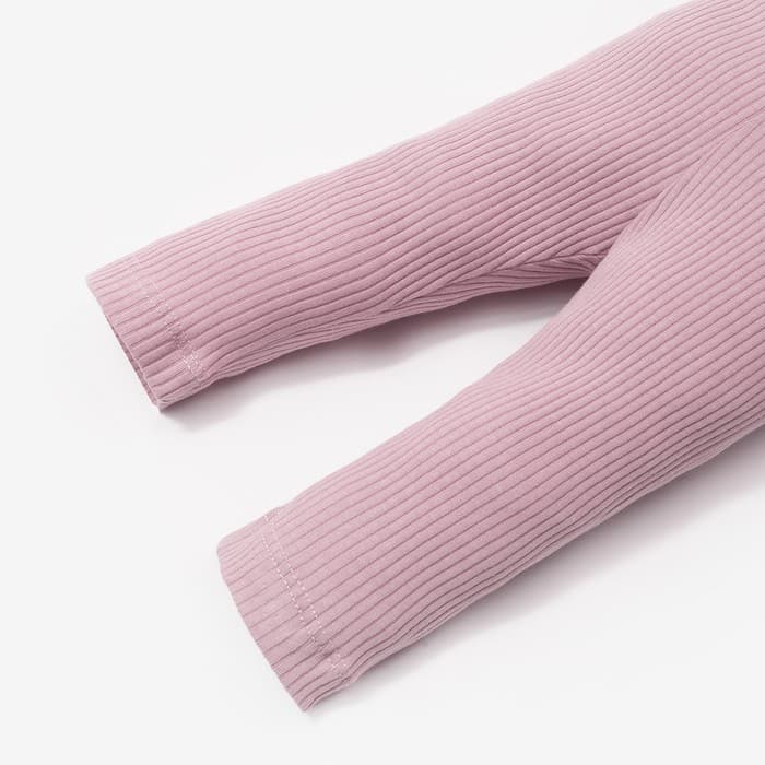 Костюм для девочки (джемпер, легинсы) «Крошка Я» BASIC LINE, розовый, рост 62-68 см