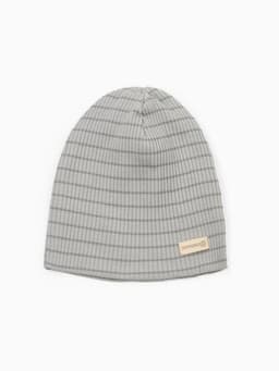Шапка детская «Крошка Я» BASIC LINE, размер 40, полоска серая