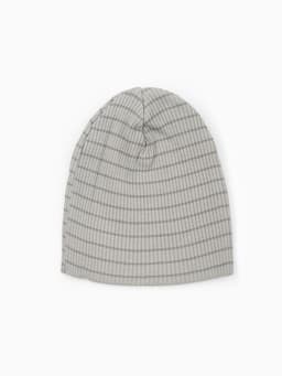 Шапка детская «Крошка Я» BASIC LINE, размер 46, полоска серая