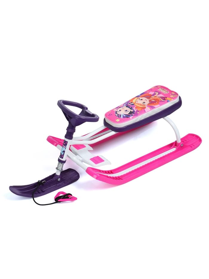 Снегокат «Тимка спорт 2» Сказочный патруль, розовый, ССП1 Nika Kids