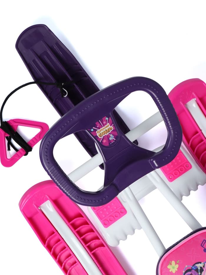 Снегокат «Тимка спорт 2» Сказочный патруль, розовый, ССП1 Nika Kids