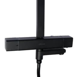 Душевая система Accoona A83306F, однорычажный, термостат, тропический душ, лейка, черный