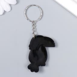 Брелок для ключей на кольце «Тукан», резина, 4.2×4.2 см, МИКС