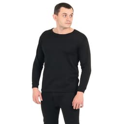 Термобелье мужское, размер S, 44-46, рост 160-164 см, чёрное