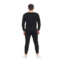 Термобелье мужское, размер L, 48-50, на рост 171-175 см, чёрное