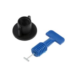 Система выравнивания плитки ТУНДРА, многоразовая, 1.5 мм, 50 штук