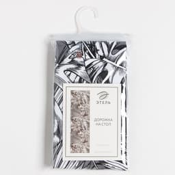 Дорожка на стол «Этель» Palm leaves 40×149 см, 100% хлопок, саржа 190 г/м²