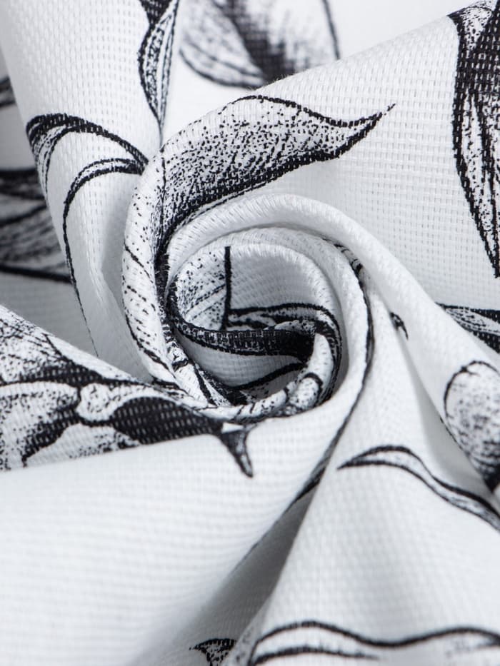 Скатерть «Доляна» Plant leaves, 146×110 см, 100% хлопок, рогожка 164 г/м²