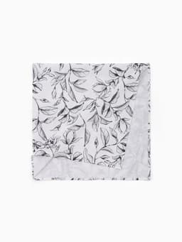 Скатерть «Доляна» Plant leaves, 146×180 см, 100% хлопок, рогожка 164 г/м²