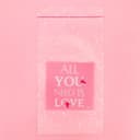 Пакет под сладости All you need is love, 10×15 см