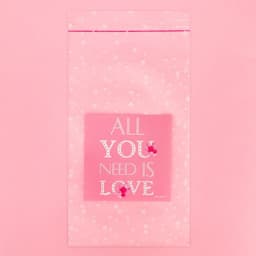 Пакет под сладости All you need is love, 10×15 см