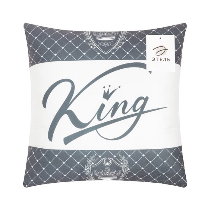 Подушка декоративная «Этель» King, 40×40 см, велюр