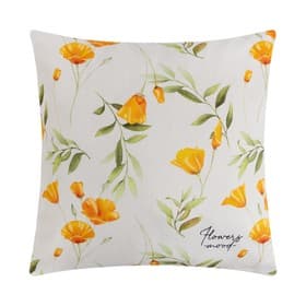 Наволочка декоративная «Этель. Жёлтые цветы», 40×40 см, хлопок 100%