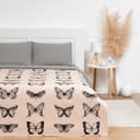 Покрывало 2-спальное «Этель» Butterfly dance, 180×215 см, 100% хлопок