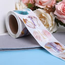 Наклейки для цветов и подарков «Мечтай, твори, сияй», 4.4×4.4 см, 252 шт.