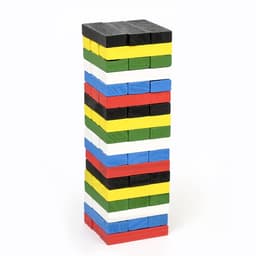 Настольная игра на баланс «Падающая башня», 54 бруска