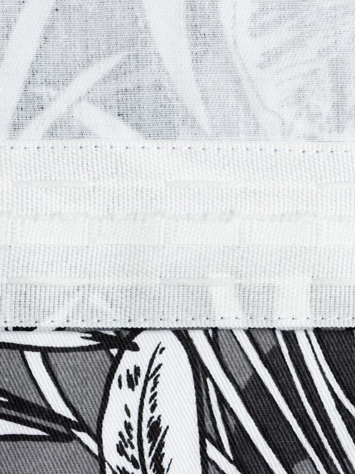 Шторы для кухни с подхватами «Этель» Palm leaves, 149×180 см, комплект - 2 шт.