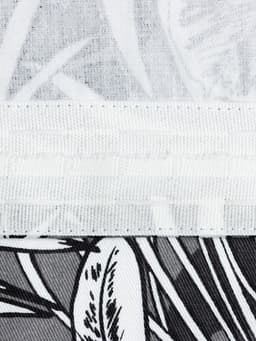 Шторы для кухни с подхватами «Этель» Palm leaves, 149×180 см, комплект - 2 шт.