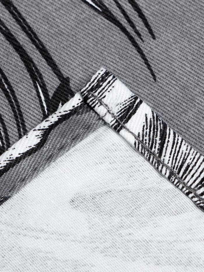 Шторы для кухни с подхватами «Этель» Palm leaves, 149×180 см, комплект - 2 шт.