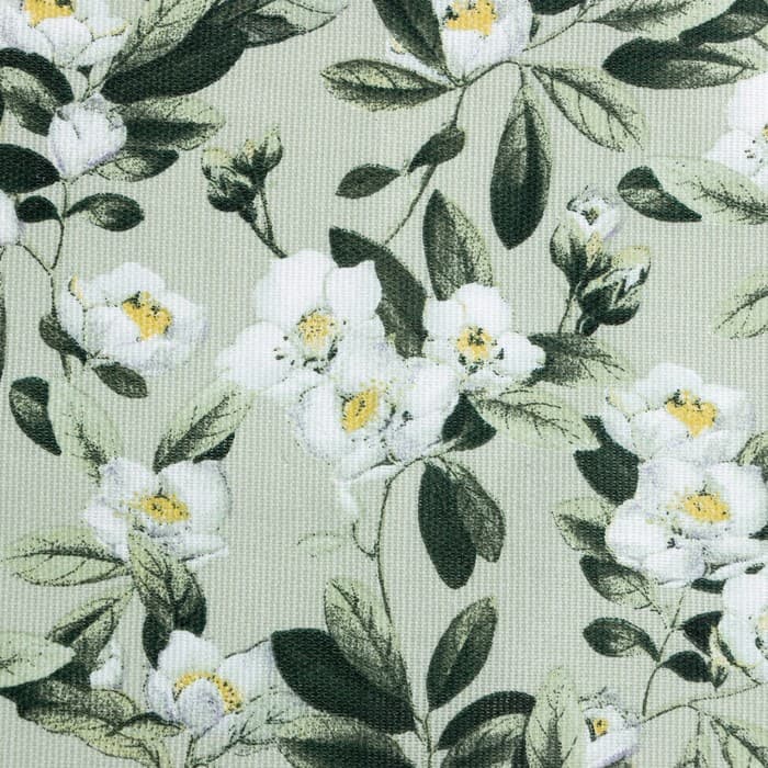 Дорожка «Доляна» Apple flowers, 40×146 см, 100% хлопок, рогожка 164 г/м²