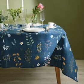 Скатерть «Доляна» Twilight forest, 146×220 см, 100% хлопок, рогожка 164 г/м²