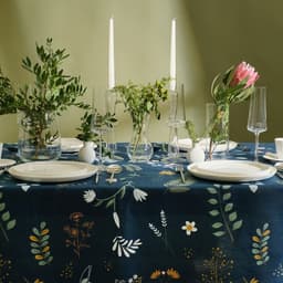 Скатерть «Доляна» Twilight forest, 146×220 см, 100% хлопок, рогожка 164 г/м²