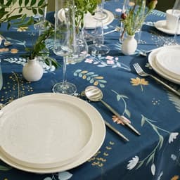 Скатерть «Доляна» Twilight forest, 146×220 см, 100% хлопок, рогожка 164 г/м²