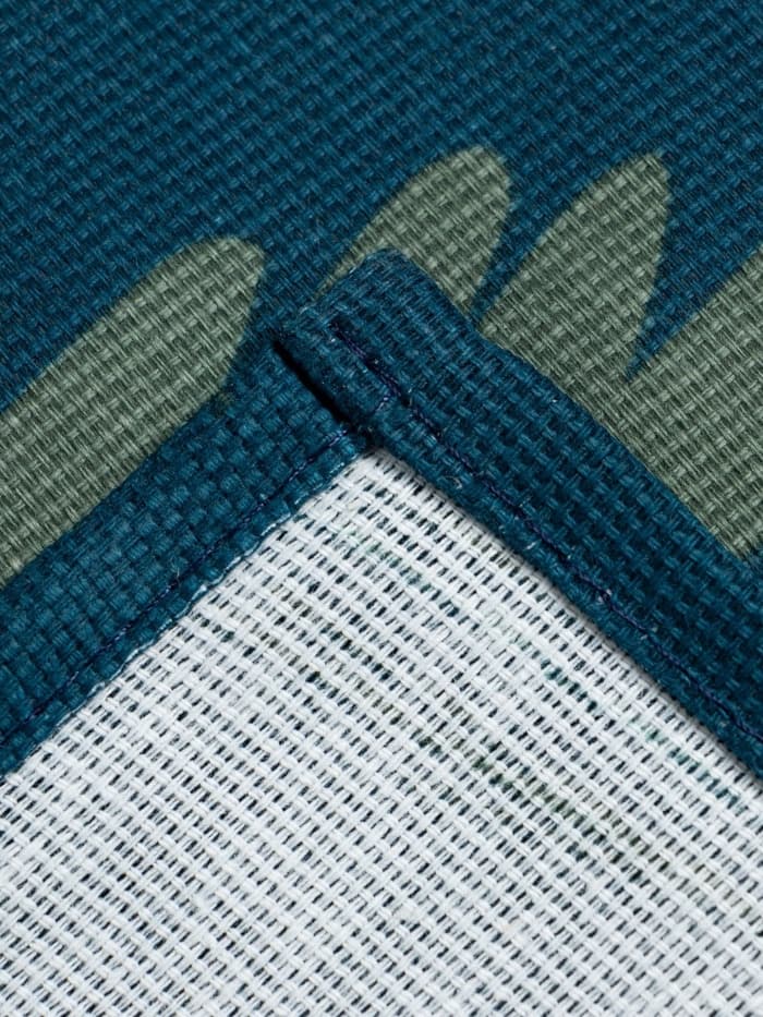 Шторы для кухни «Доляна» Twilight forest, 146×180 см - 2 шт., подхваты - 2 шт., 100% хлопок, 164 г/м²