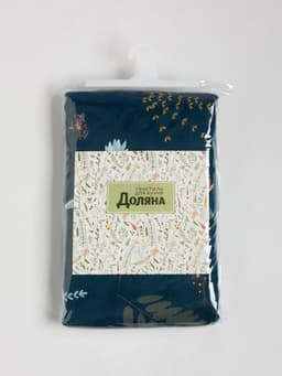 Шторы для кухни «Доляна» Twilight forest, 146×180 см - 2 шт., подхваты - 2 шт., 100% хлопок, 164 г/м²