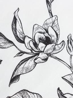 Шторы для кухни «Доляна» Plant leaves, 146×180 см - 2 шт., подхваты - 2 шт., 100% хлопок, 164 г/м²