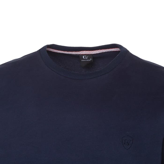 Костюм мужской (свитшот, брюки), цвет тёмно-синий, размер 46 (М)