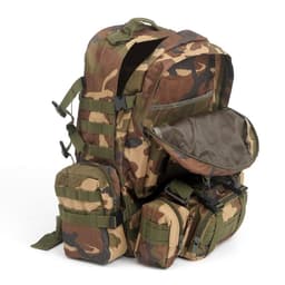 Рюкзак тактический туристический Storm tactic, 50 л, с карманами, расцветка мультикам, коричневый