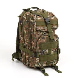 Рюкзак тактический туристический Storm tactic, 30 л, с карманами, расцветка мультикам, зелёный