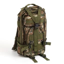 Рюкзак тактический туристический Storm tactic, 30 л, с карманами, расцветка мультикам, зелёный
