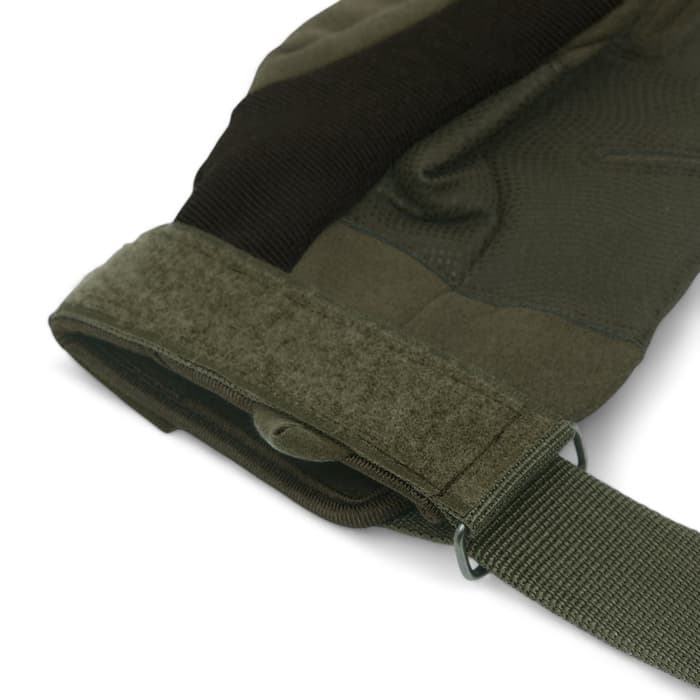 Перчатки тактические мужские Storm tactic с защитой суставов, XL, тёмно-зелёные