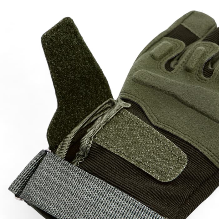 Перчатки тактические мужские Storm tactic с защитой суставов, размер - M, хаки